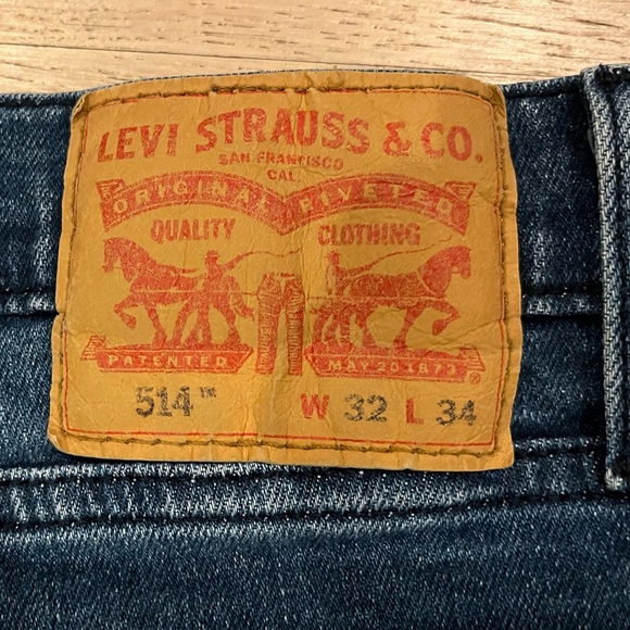 Men's Levis 514 jeans, 32x34 - Picture 3 of 3